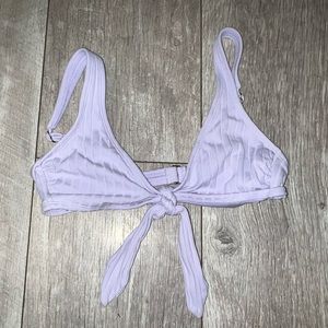 Purple Bikini Top